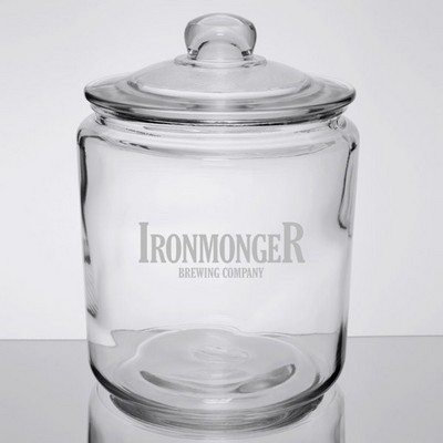 Anchor Hocking 1/2 Gallon Glass Jar with Glass Lid