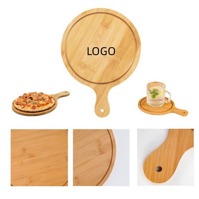 Organic Bamboo Pizza Cutting Board