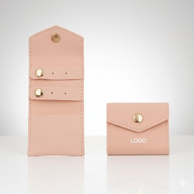 Soft Microfiber Jewelry Pouch Mini Bag Travel Accessories Jewelry Storage Bag