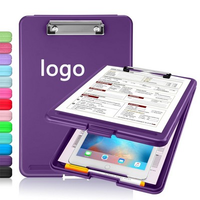 Storage Clipboard With Low Profile Clip