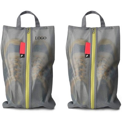 Polyester Mesh Water Resistant Travel Shoe Bags