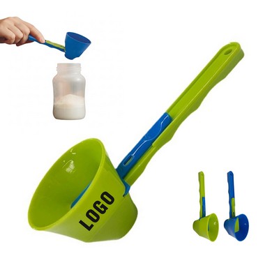 Plastic Protein Powder Sliding Scoop