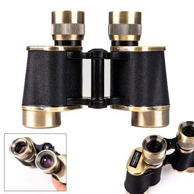 Vintage Brass HD Field Binoculars