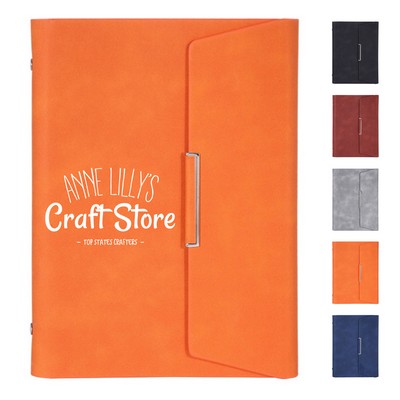 A5 PU Leather Binder Notebook