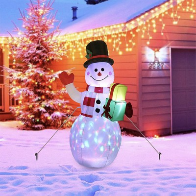 Custom Giant LED Lights Up Inflatable Poducts Replicas Mascots And Signs With Built-in Blower