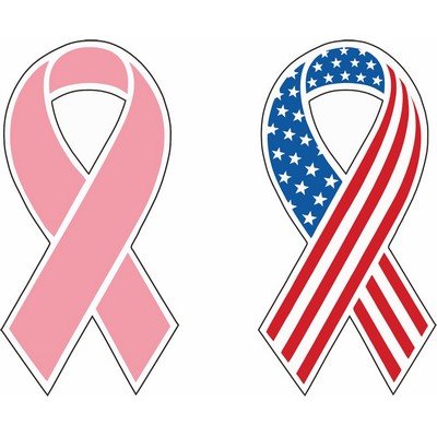 Ribbons - Pink/White