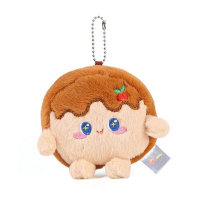 Plush pendant - cream toast