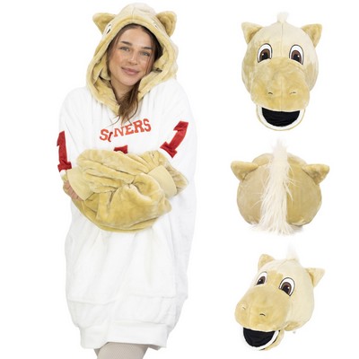 University of Oklahoma Sooner Snugible 2-in-1 Blanket Hoodie & Pillow