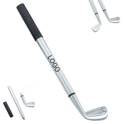 Golf Club Shaped Plastic Promotional Ballpoint Pen