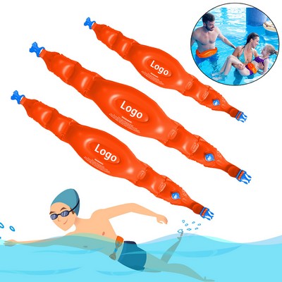 Portable Inflatable Swim Training Belt Aid