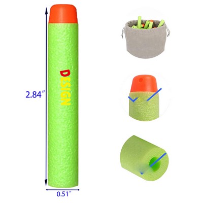 Refill Darts 100 Pieces Bullet with Storage Bag