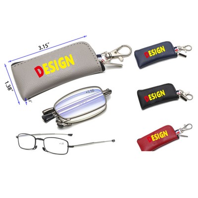 Folding Anti Blue Light UV Glasses Case