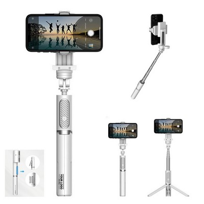 Extendable Bluetooth Bluetooth Selfie Stick Tripod