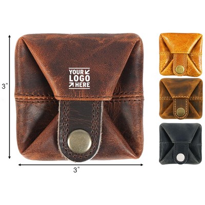 Leather Coin Pouch