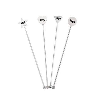 Premium Food Grade Stainless Steel Swizzle Sticks