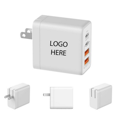 4-In-1 USB Wall Charger - 45W
