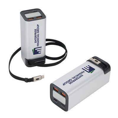 Ultimate 20000mAh 100W PD Power Bank with Retractable Charging Cable