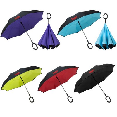 C Handle Reverse Umbrella