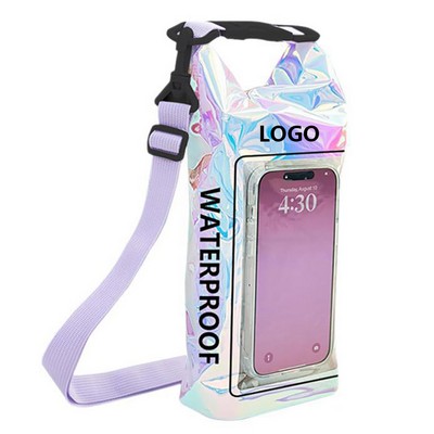 2L Hologram Waterproof Dry Bag/ Phone Holder
