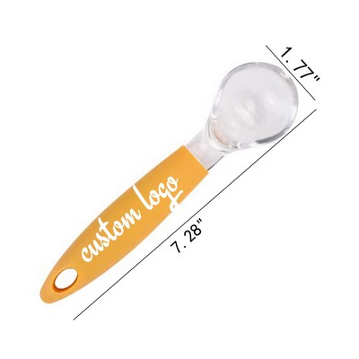 Kids Adult Happy Plastic Ice Cream Scooper