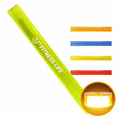 Reflective Safety Band Slap Bracelet
