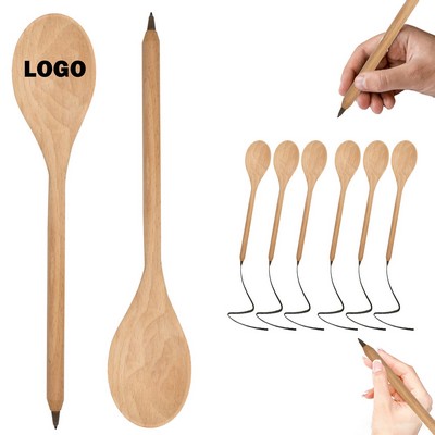 Creative Wooden Spoon Shape Pen