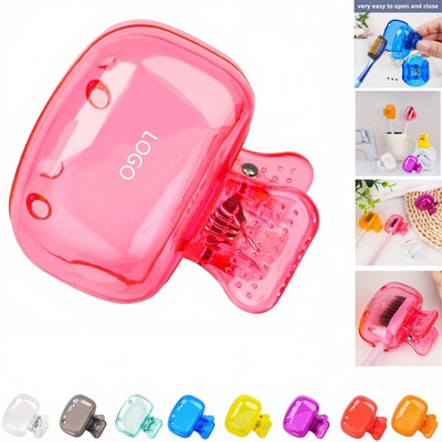 Toothbrush Case Portable Toothbrush Protection Cover Clip