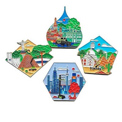 Customized Zinc Alloy Fridge Magnet