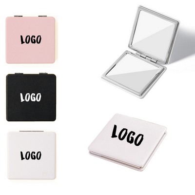 Square Double Sided Pocket Travel Makeup Mirror