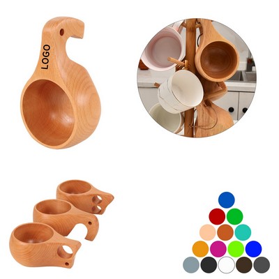 Wooden Camping Mug