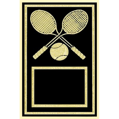 Cherry Plaque 6" x 8" - With a Tennis 4" x 6" Activity Plate
