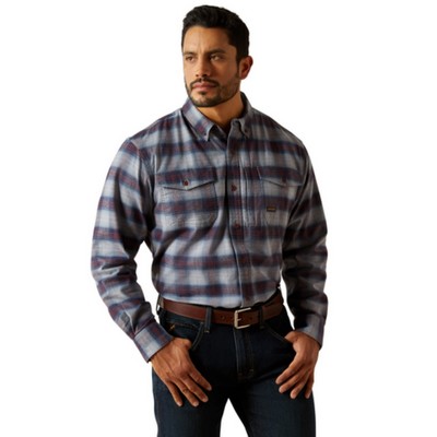 Ariat 10062534 Rebar Flannel DuraStretch Work Shirt