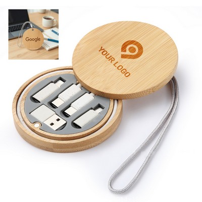 60W USB-C Multi-Adapter Charging Cable Kit with Case