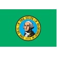 4'x6' Washington State Nylon Outdoor Flag - Style C