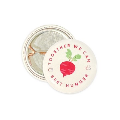 1" Round Button