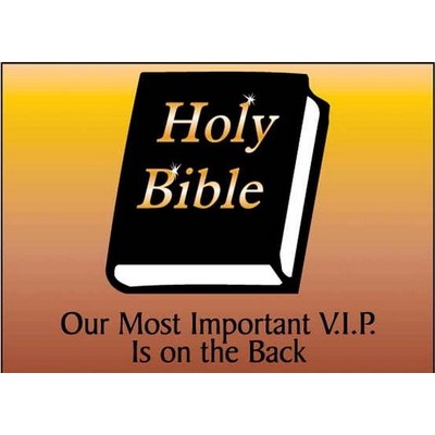 Holy Bible Rectangle Photo Hand Mirror (2½"x3½")