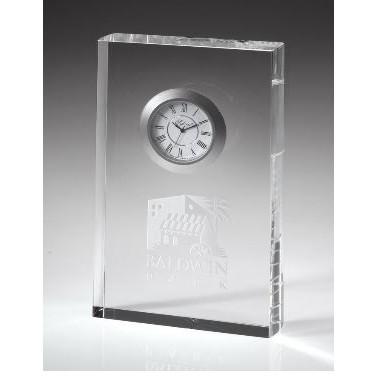 Small Optical Crystal Illusion Clock