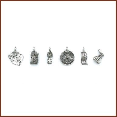 Individual Gambling Stock Wine Charms