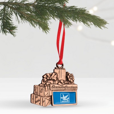 Holiday Gifts Ornament (2"x 1.5")