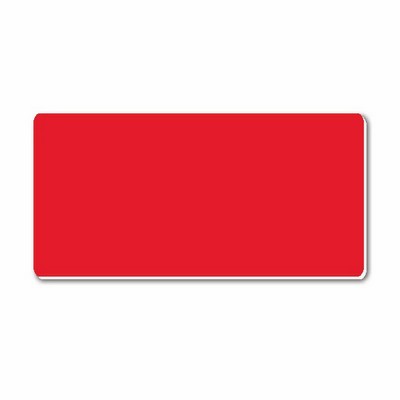 Blank Engravable Plastic Badge (1 1/2"x3")