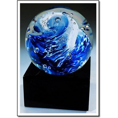 The Great Wave Sculpture w/ Marble Base (2.75"x4.25")