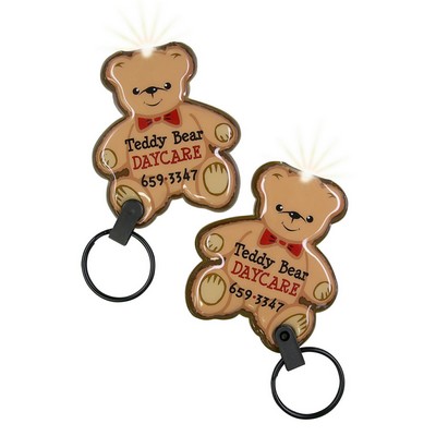 ShapeLights™ Color-A-Shape Key Ring Flashlight (Teddy Bear)
