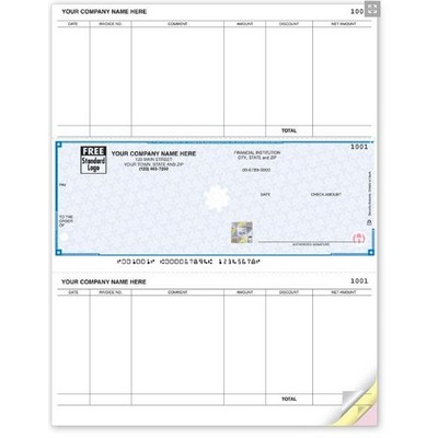 Laser Accounts Payable Checks - MAS90®, High Security (2 Part)