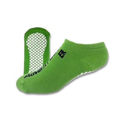 Full Cushion No Show Sock w/Tread and Knit-In Logo