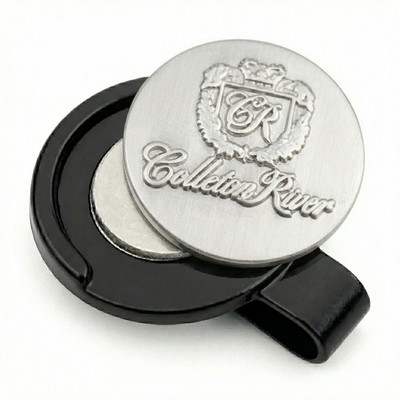 Economy Hat Clip Black Magic w/ Nickel Silver Marker