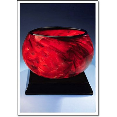 Rose Petal Bowl w/o Marble Base (5"x3.5")