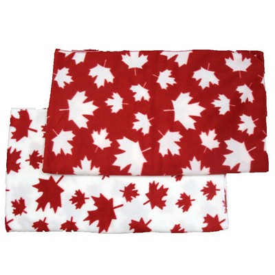 Canadian Made Premium Patriotic Fleece Baby Blankets