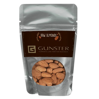 Resealable Pouch w/ Raw Almonds