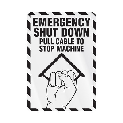 Rectangle Sticker | Round Corners | 3 1/2" x 5" | Clear Static | Static Face | Screen