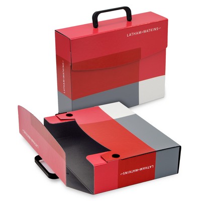 Medium Portfolio Briefcase Style w/ Velcro (12.25"x9.5"x3")
